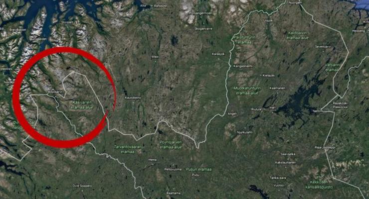В Финляндии упал норвежский вертолет