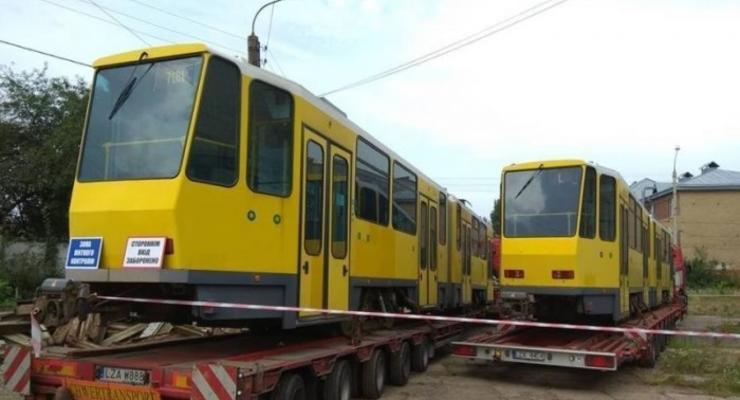 Во Львов прибыли первые б/у трамваи из Германии