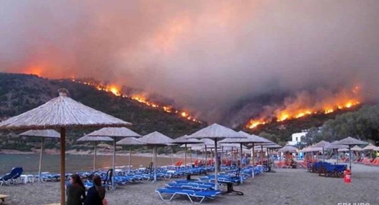 Пожары в Греции: правоохранители задержали поджигателя