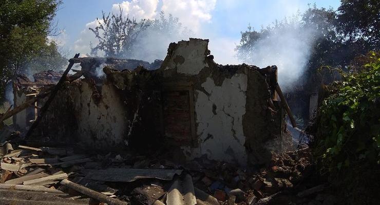 В Полтавской области взрыв разрушил дом: ранены четыре человека