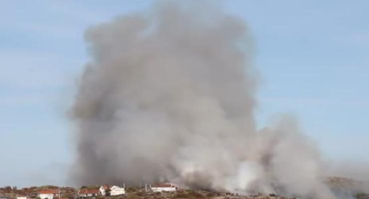 В Швеции загорелся остров, жителей эвакуировали