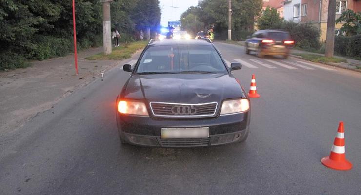 В Черновцах ослепленный солнцем водитель сбил 7-летнего ребенка с матерью