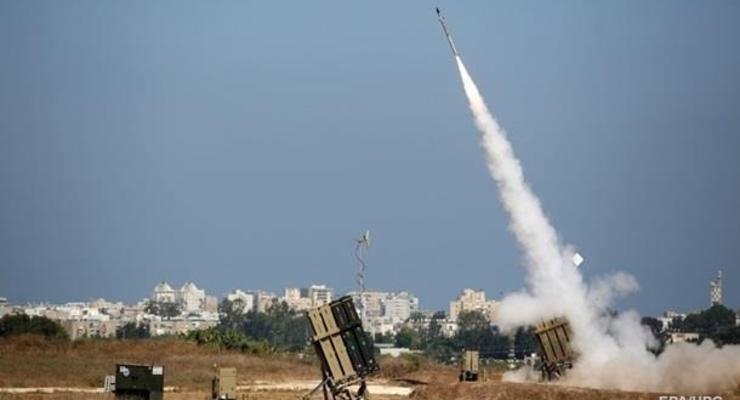 Появилось видео ракетного удара по Израилю
