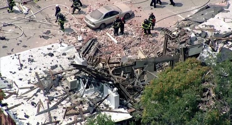 В жилом доме в США произошел взрыв