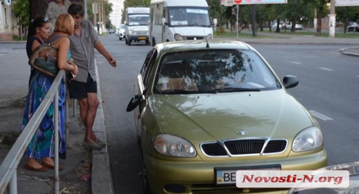 В Николаеве свидетели ДТП устроили самосуд над водителем