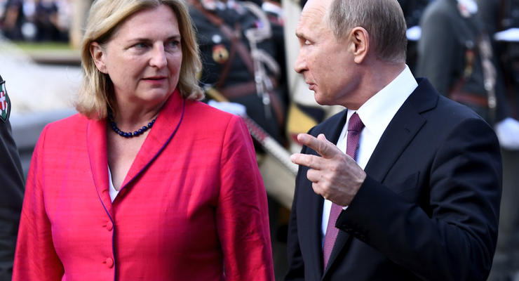 Путин на свадьбе главы МИД Австрии дискредитирует Вену - председатель Рады