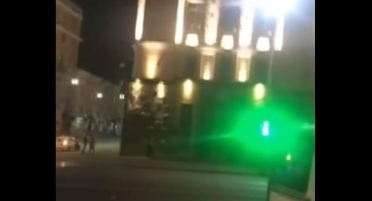 Стрельба в центре Харькова: появилось видео перестрелки