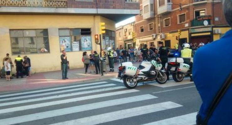 В Испании авто въехало в пешеходов, есть пострадавшие