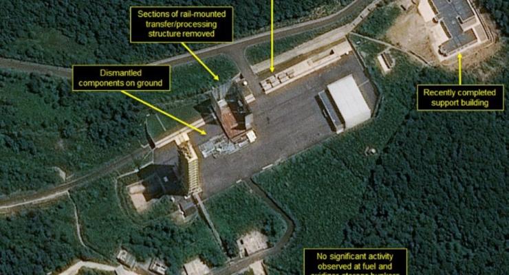 КНДР приостановила демонтаж ракетного полигона