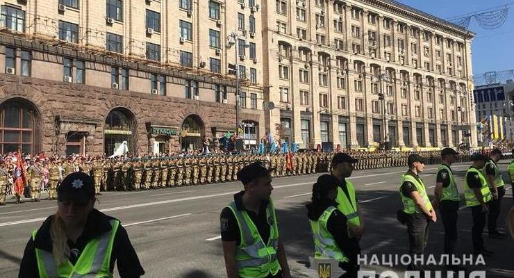 Парад в Киеве прошел без провокаций - полиция