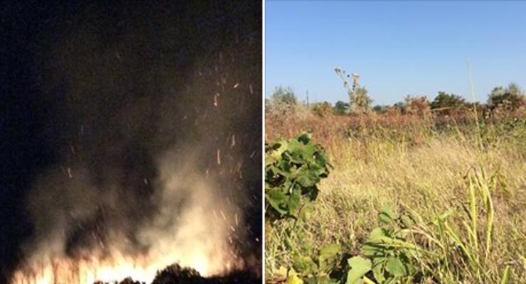 20 га виноградников Лакарена сгорели под Одессой