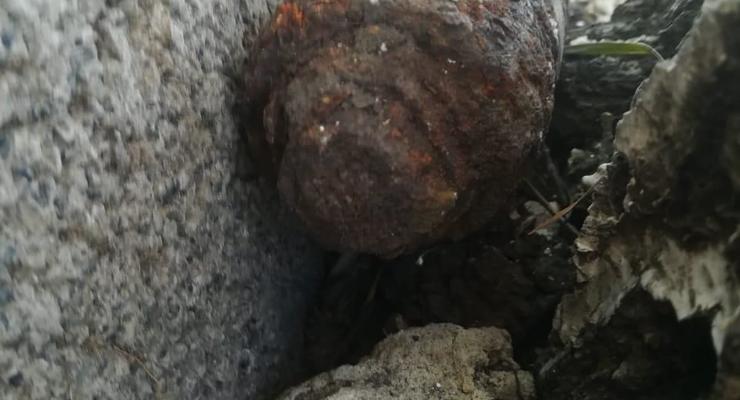 В Харькове возле школы нашли боеприпас