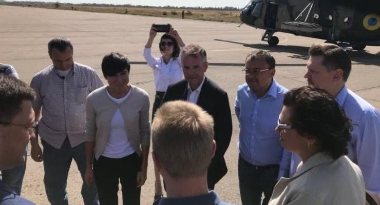 Глава МИД Норвегии приехала на Донбасс
