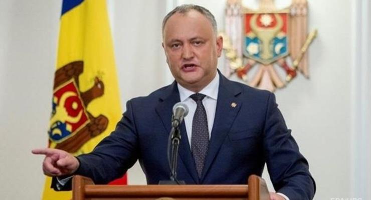 Президент Молдовы госпитализирован после ДТП