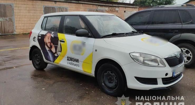 Под Киевом мужчина избил таксиста и угнал его машину
