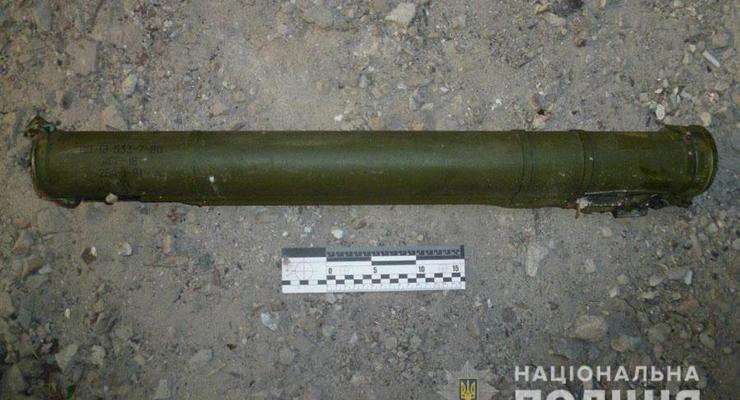 В Торецке нашли гранатомет и тысячу патронов