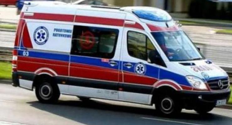 В Польше грузовик врезался в школьный автобус, есть жертвы