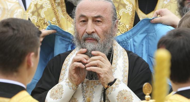Глава УПЦ МП митрополит Онуфрий попал в базу Миротворца