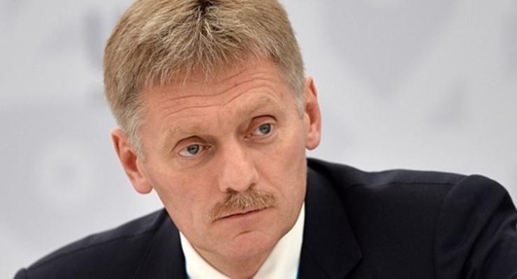 В Кремле прокомментировали новые санкции Украины