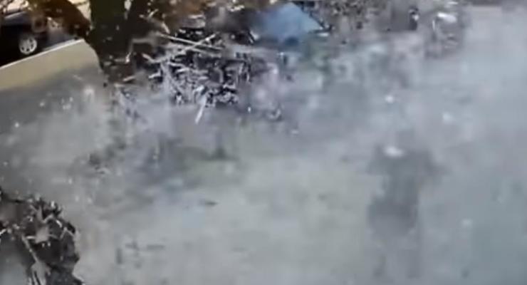 Смерть Захарченко: появилось видео взрыва в кафе