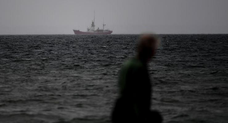 В Балтийском море загорелся корабль с сотнями пассажиров