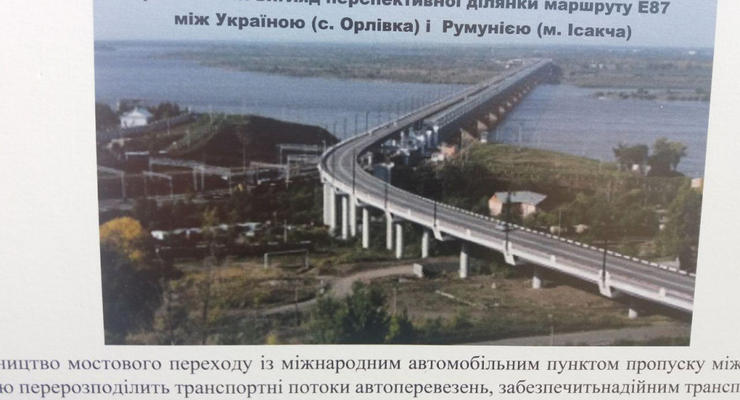 Обнародован проект моста через Дунай