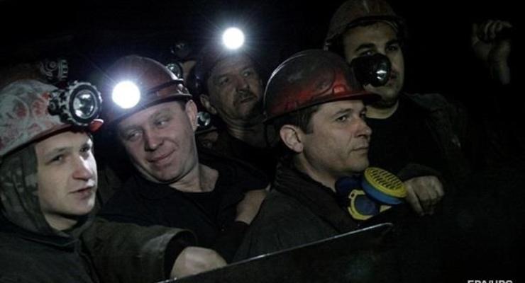 В Кривом Роге шахтеры протестовали под землей, требуя зарплаты