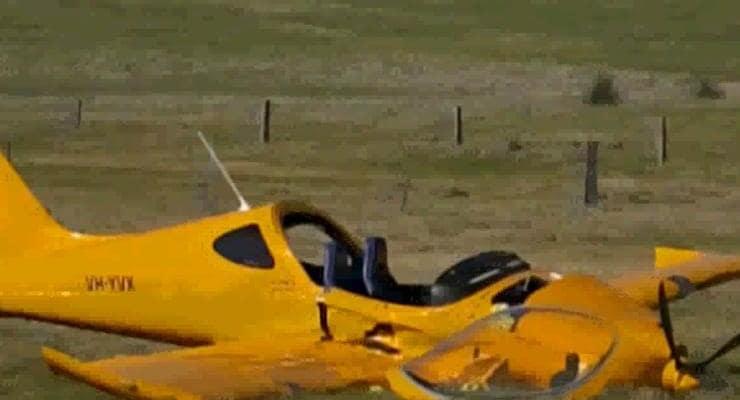 Самолет разбился в Австралии