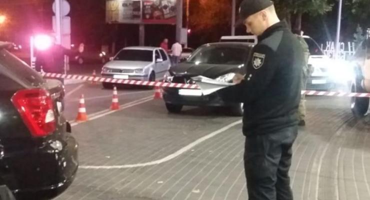 В Одессе расстреляли автомобиль