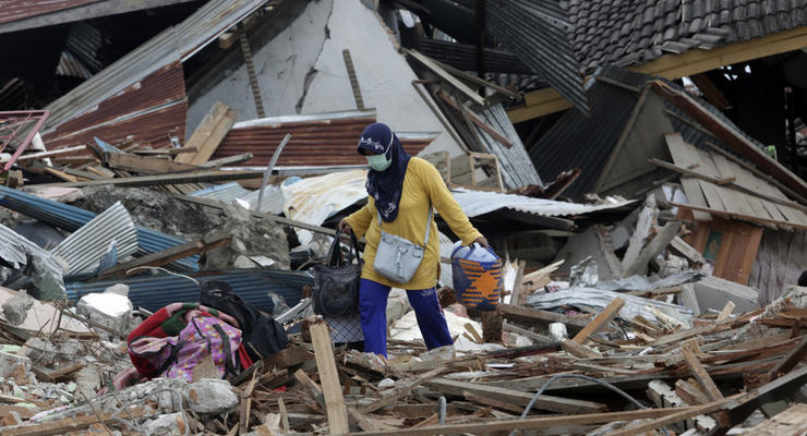 Землетрясение в Индонезии: число жертв достигло 2088