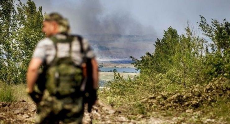 Сепаратисты обстреляли Лебединское из минометов