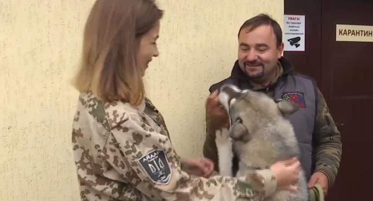 Ветераны АТО приняли участие в фотосессии ради спасения животных