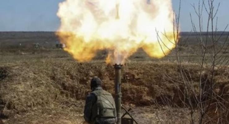 Днем сепаратисты стреляли на Донбассе с запрещенных минометов