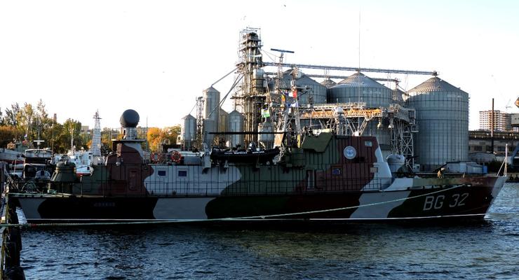 Украина вернула в строй корабль морской охраны Донбасс