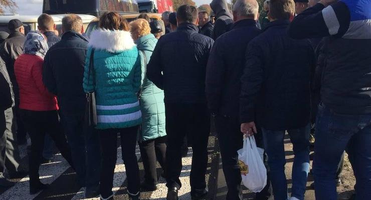 Полиция возбудила дело по факту блокировки дороги на Львовщине