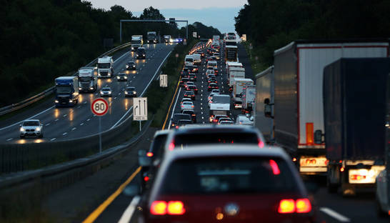 Киев парализовали пробки