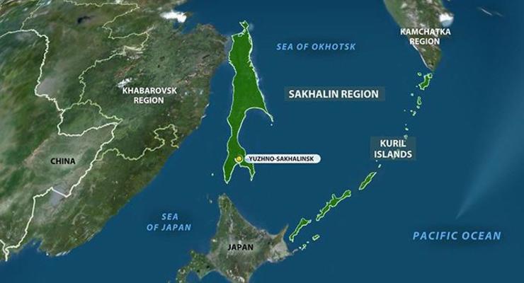 У берегов Японии исчез один из Курильских остров