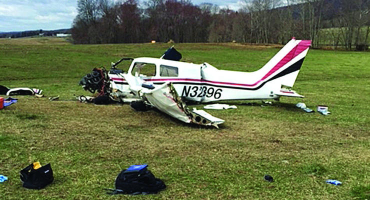 В США разбился легкомоторный самолет: есть жертвы