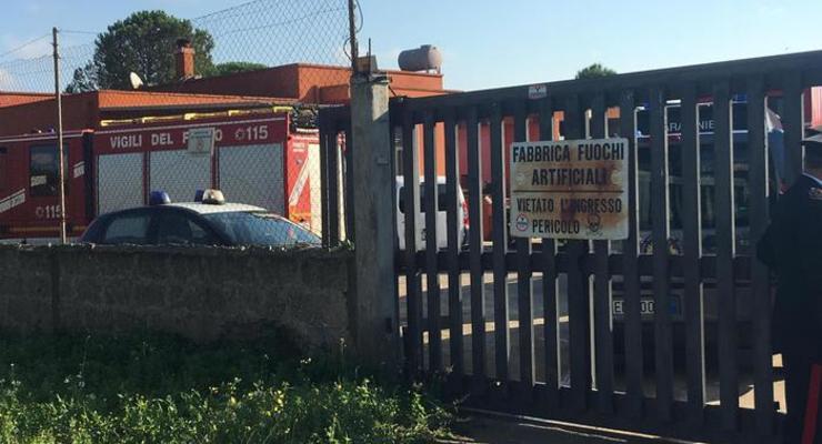 В Италии взорвался пиротехнический завод: есть жертвы