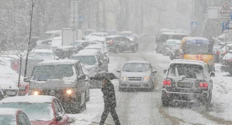 В Киеве наступила метеорологическая зима