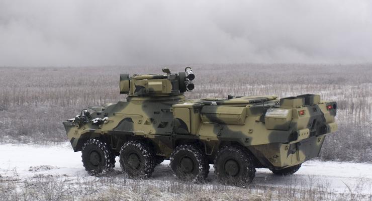 Киевский завод представил экспериментальный корпус БТР-3ДА
