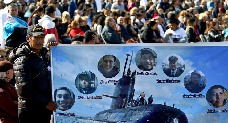 В Аргентине объявили траур по экипажу подлодки