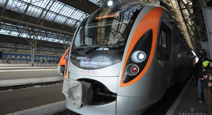 Поезда Интерсити из Киева изменят маршруты