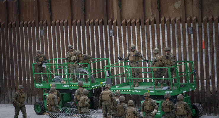 Военные США смогут использовать оружие на границе с Мексикой