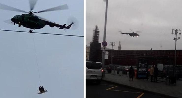 Вертолеты над Кремлем: Песков дал комментарий