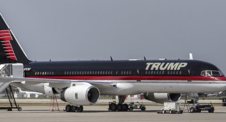 Самолет Трампа повредили в аэропорту Нью-Йорка
