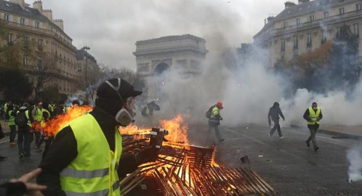 Протесты в Париже: задержаны 60 человек
