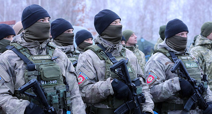 Под Киевом полиция и пограничники учатся правильно реагировать на ЧП