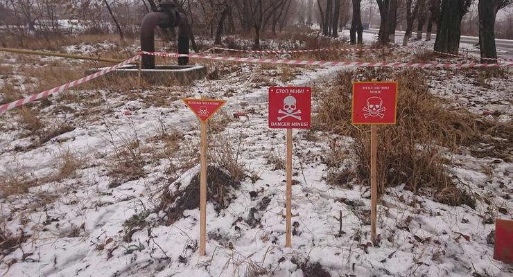 МинВОТ назвало число погибших от мин на Донбассе