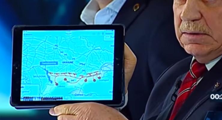 Захватить 8 областей Украины: Карты Генштаба ВС РФ показал генерал СБУ